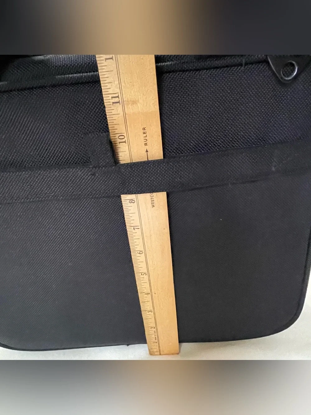 Black Codi Laptop Business School Briefcase Bag Black with Shoulder Strap